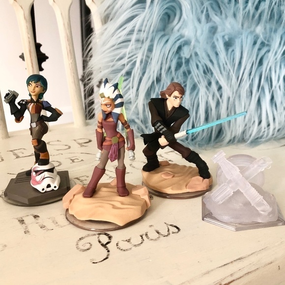 Disney, Infinity, 3.0, Star Wars, Figures, Set of 3 Plus, Twilight Crystal - Picture 2 of 11